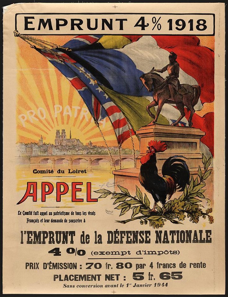 Emprunt 4% 1918 . . . l'Emprunt de la Défense Nationale LCCN99613564