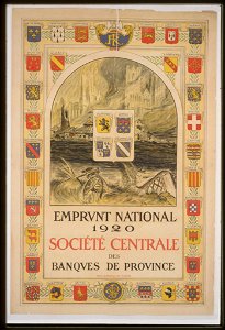 Emprunt National 1920. Société Centrale des Banques de Province LCCN99613520