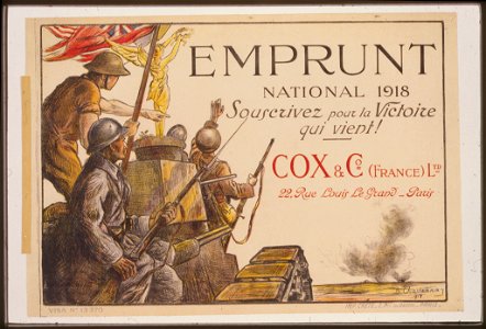 Emprunt National 1918. Souscrivez pour la victoire qui vient! LCCN99613672