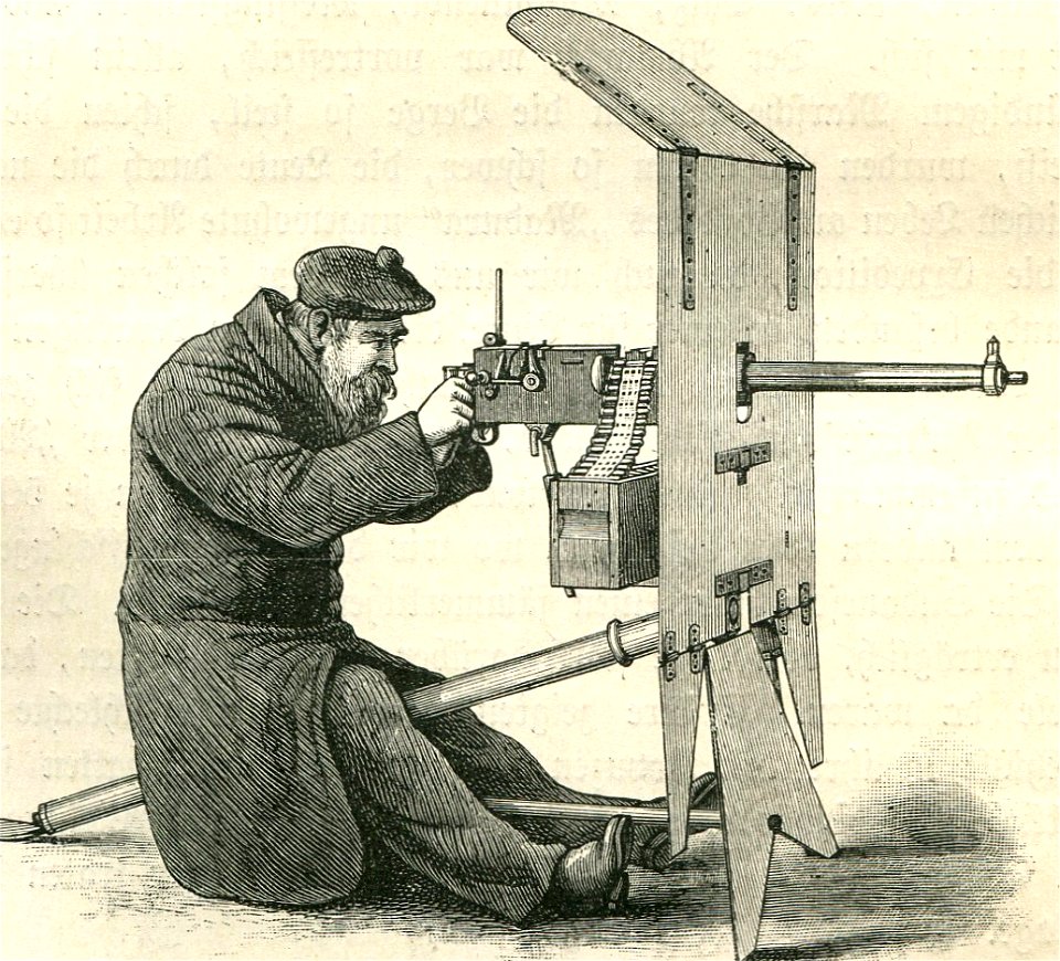 EminPaschasMaxim Schnellfeuerkanone