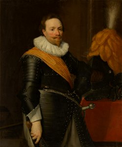 En atelier Jan Anthonisz van Ravesteyn - Portrait of an Officer - 414 - Mauritshuis
