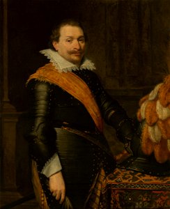 En atelier Jan Anthonisz van Ravesteyn - Portrait of an Officer - 455 - Mauritshuis
