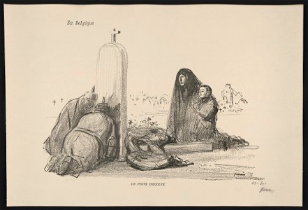 En Belgique. Un poste d'ecoute LCCN2015648140