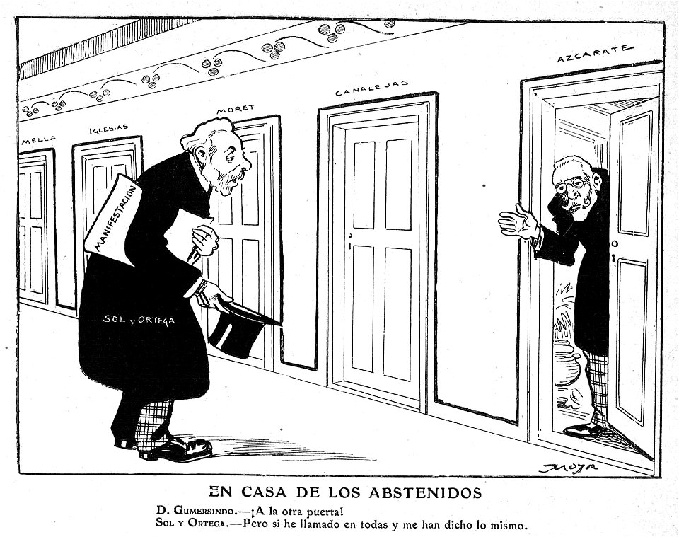 En casa de los abstenidos, de Moya