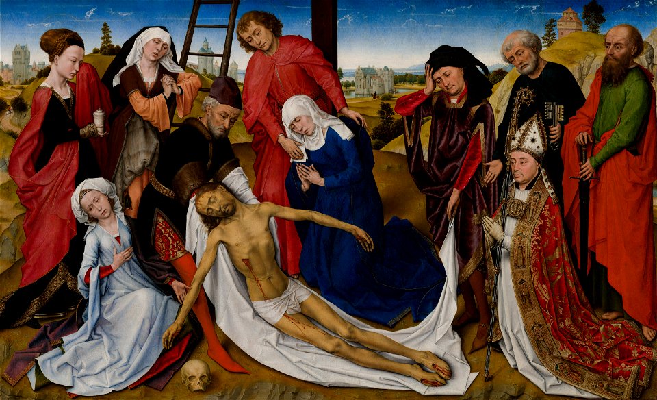 En atelier Rogier van der Weyden - The Lamentation of Christ - 264 - Mauritshuis