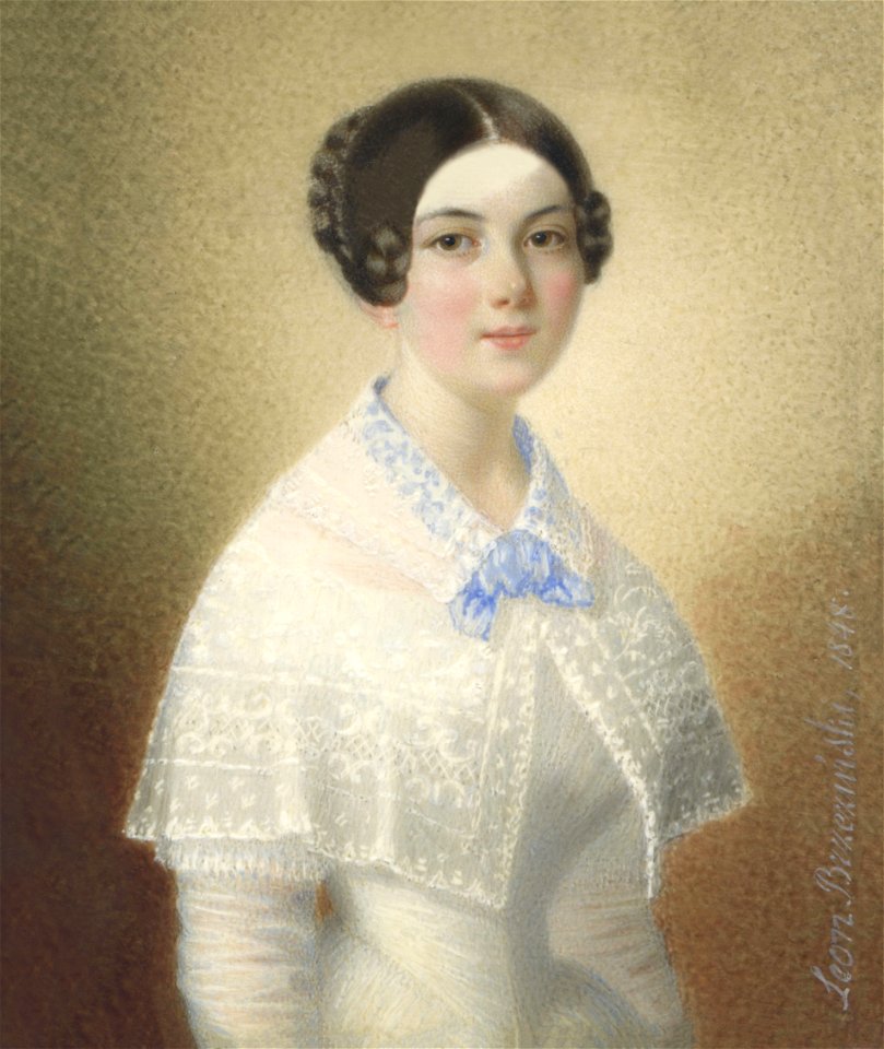 EMMA OSTASZEWSKA Leon Brzezinski 1848 78x95mm oryginal 1