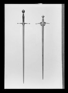 En-och en halvhandssvärd, Sydtyskland ca 1550 - Livrustkammaren - 69555