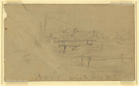 Encampment of 8th New York Volunteers LCCN2004660504