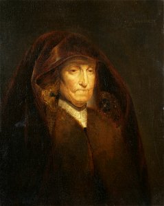 Empress Friedrich, consort of Friedrich III, Emperor of Germany ^ King of Prussia (1840-1901) - An Old Woman, called the 'Artist's Mother' - RCIN 407816 - Royal Collection