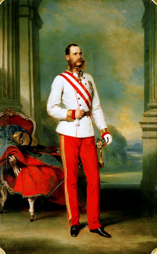 Emperor Francis Joseph of Austira,1865