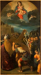 Emperor Heraclius Carrying the Cross to Jerusalem - Nationalmuseum - 17128