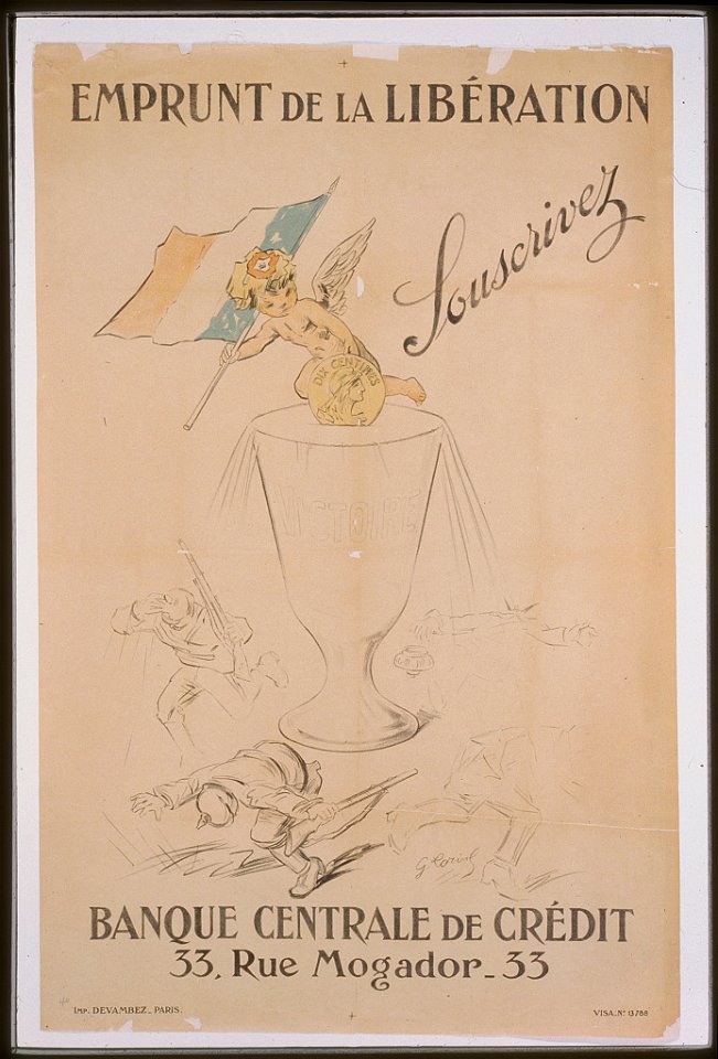 Emprunt de la Libération. Souscrivez. Banque Centrale de Crédit LCCN99613579