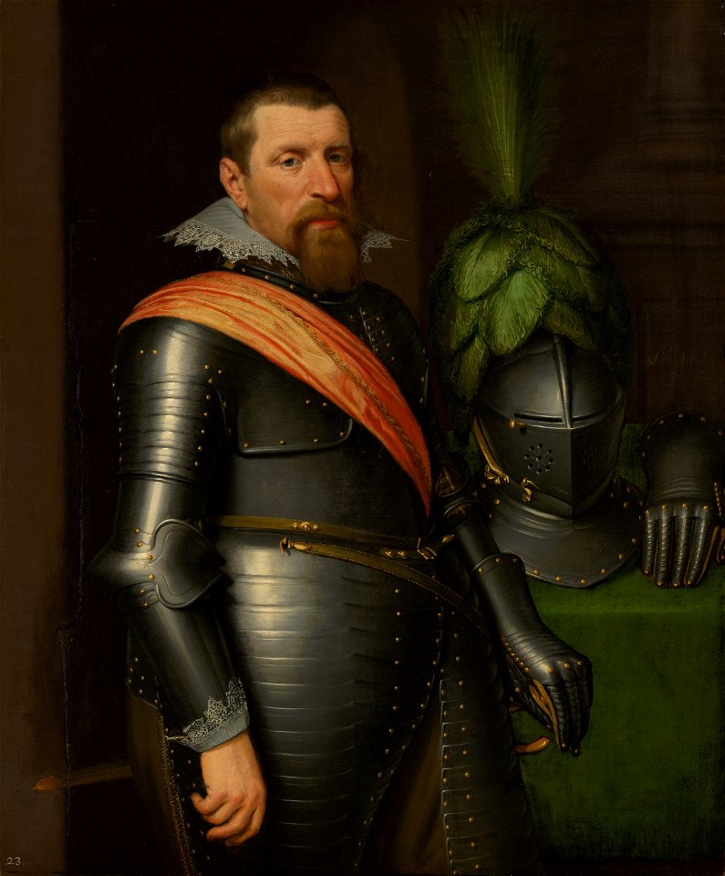 En atelier Jan Anthonisz van Ravesteyn - Portrait of an Officer - 141 - Mauritshuis