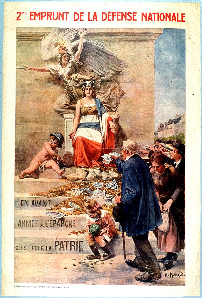 En avant armée de l'épargne