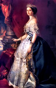 Empress Eugénie in Court Dress (Winterhalter)