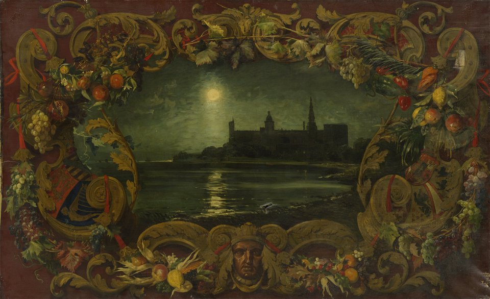 Empress Friedrich, consort of Friedrich III, Emperor of Germany ^ King of Prussia (1840-1901) - A View of Kronborg - RCIN 402590 - Royal Collection