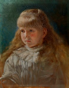 Empress Friedrich, consort of Friedrich III, Emperor of Germany ^ King of Prussia (1840-1901) - Princess Marie of Edinburgh, later Queen of Roumania (1875-1938) - RCIN 403997 - Royal Collection