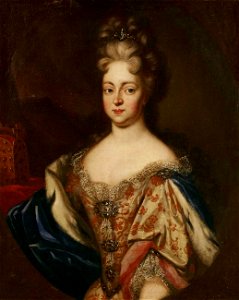 Empress Wilhelmine Amalia (So-called Empress Elisabeth Christine) - Schönbrunn. Free illustration for personal and commercial use.