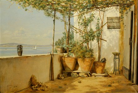 En loggia fra Procida