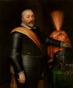 En atelier Jan Anthonisz van Ravesteyn - Portrait of an Officer - 143 - Mauritshuis