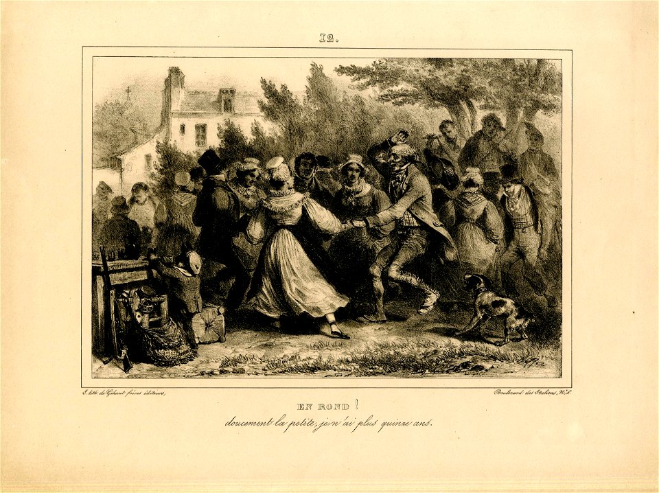 En rond! doucement la petite, je n'ai plus quinze ans (BM 1861,1012.724)