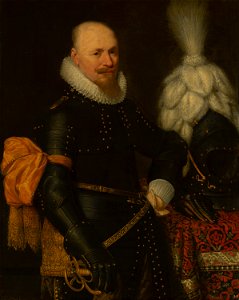 En atelier Jan Anthonisz van Ravesteyn - Portrait of an Officer - 456 - Mauritshuis