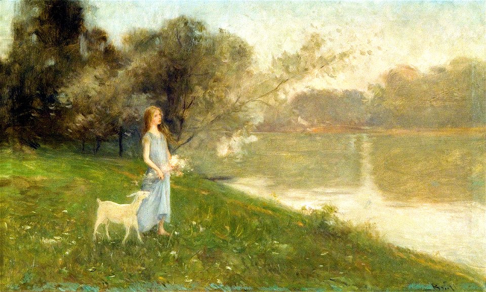 En un llac - Joan Brull i Vinyoles (1863-1912)