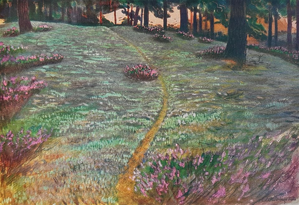 En harstig Gotska Sandön x Albert Engström 1925