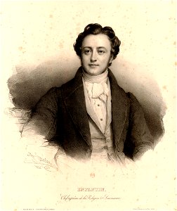 Enfantin Chef suprême de la Religion Saint-simonienne (Henri Grévedon)
