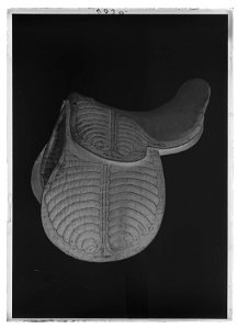 Engelsk sadel - Livrustkammaren - 17823-negative
