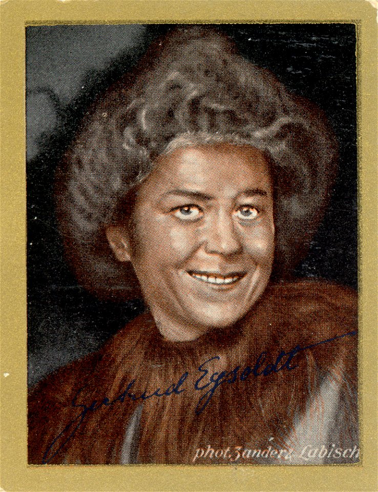 Gertrud Eysoldt - Gold-Saba, c. 1933