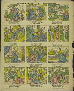Geschiedenis van Blauwbaard-Catchpenny print-Borms 0308