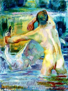 Enckell, Mies ja joutsen