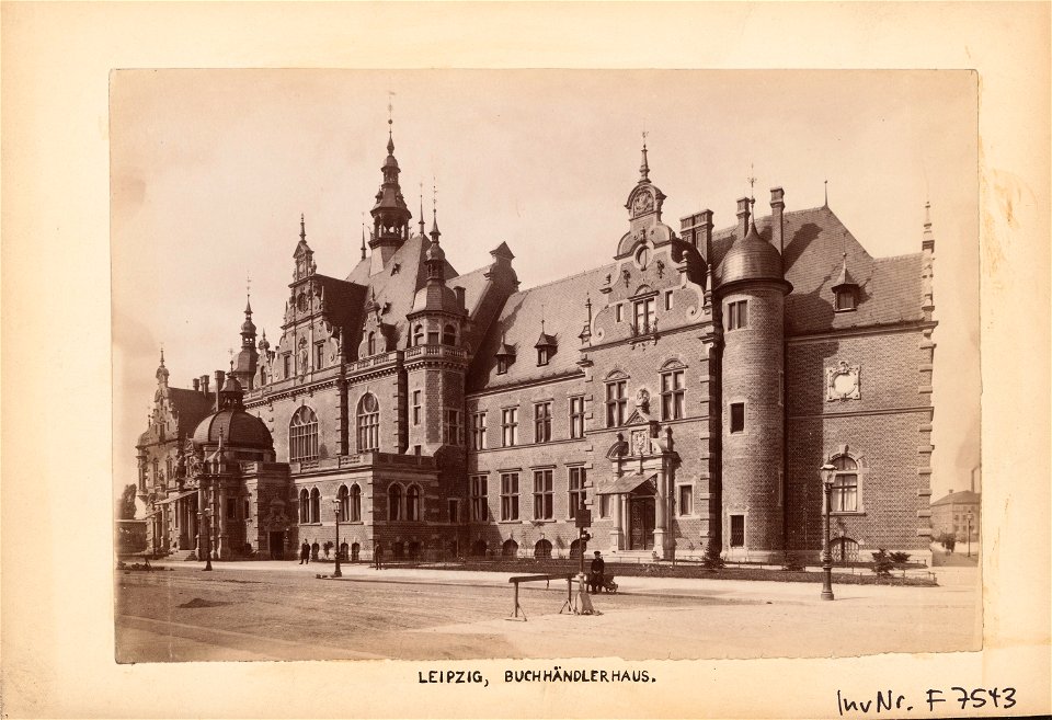 Geschäftshaus für den Verein Deutscher Buchhändler, Leipzig F 7543