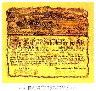 Gesellenbrief1801