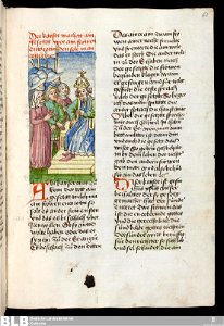 Gesta Romanorum - Donaueschingen 61r