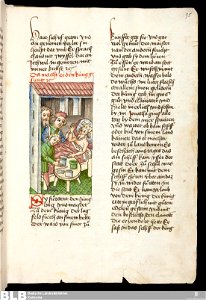 Gesta Romanorum - Donaueschingen 95r