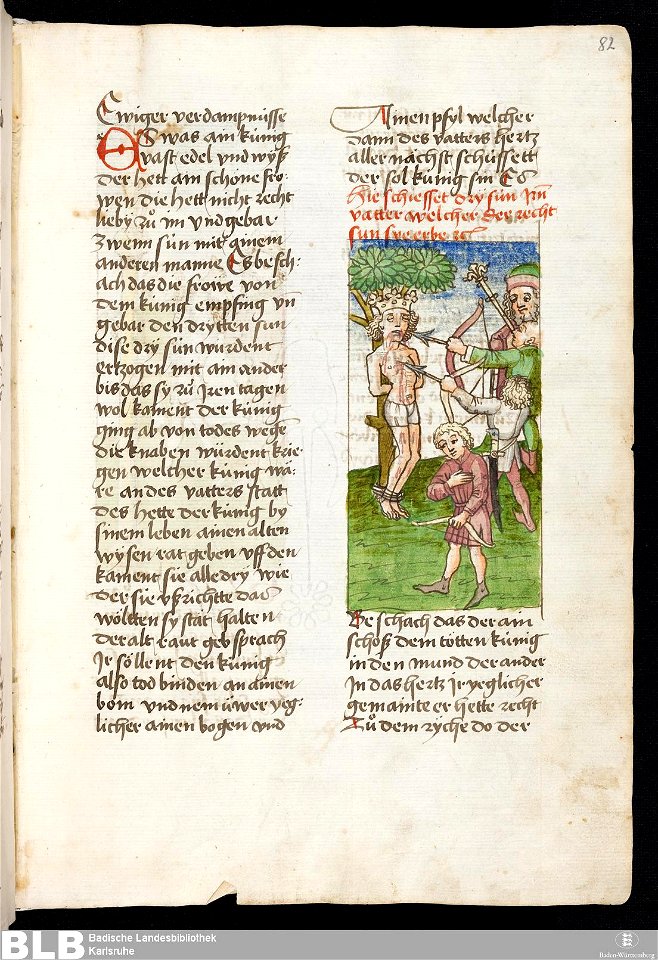 Gesta Romanorum - Donaueschingen 82r