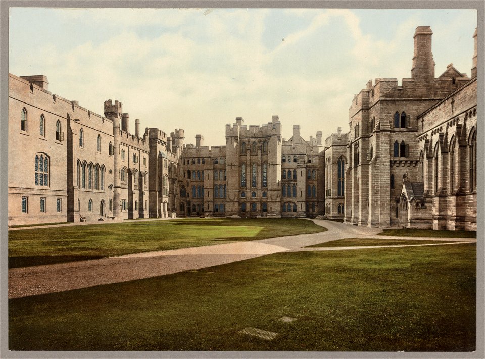 England. Great Britain. Arundel Castle. The Quadrangle LCCN2017659166