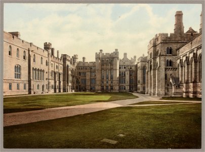 England. Great Britain. Arundel Castle. The Quadrangle LCCN2017659166