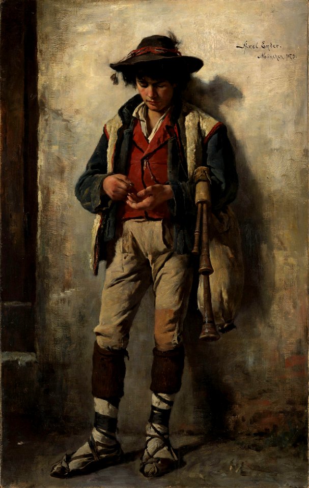 Axel Ender - Italian Boy - NG.M.01637 - National Museum of Art, Architecture and Design