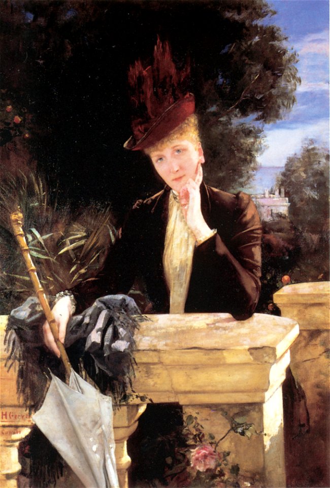 Gervex A Portrait of Marie Clotilde de Faret