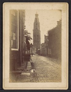 Enkhuizen, Torenstraat met Zuidertoren, Afb ANWZ00502000001