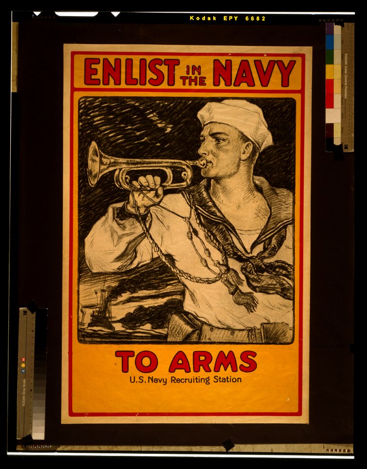 Enlist in the Navy To arms - - Milton Bancroft. LCCN2002699395