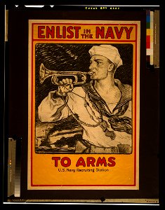 Enlist in the Navy To arms - - Milton Bancroft. LCCN2002699395