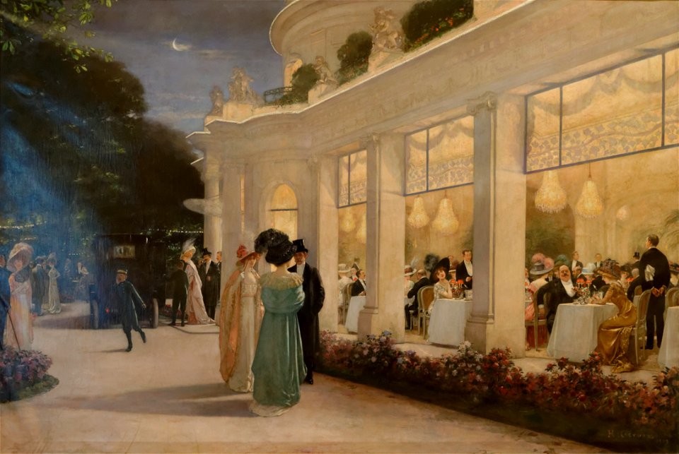 Une soirée au Pré Catelan - Henri Gervex
