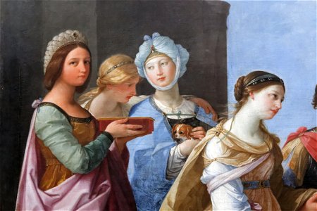 Enlèvement d'Hélène, Reni (Louvre INV 539) 08