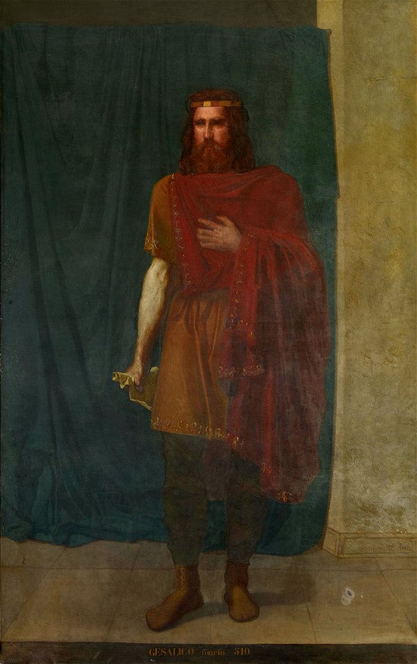 Gesaleico, rey de los Visigodos (Museo del Prado)