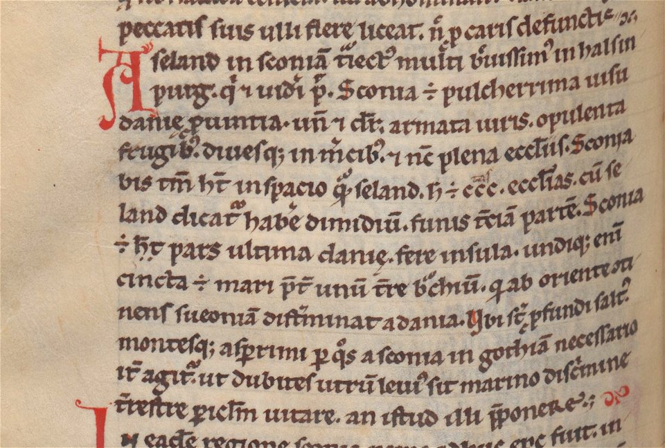 Gesta Hammaburgensis ecclesiae pontificum, Descriptio insularum aquilonis, Capitulum 7 (cropped)