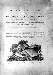 Geschichte des Geschmacks Titel